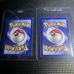 Pokemon two card HOLO Ditto lot Ditto fossil and Koga Ditto - Image 2
