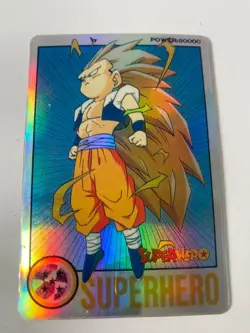 Carte Dragon Ball Collection Dbz Card Carddass Prism Super Hero Superhero - Image 1