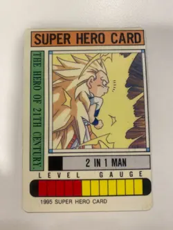 Carte Dragon Ball Collection Dbz Card Carddass Prism Super Hero Superhero - Image 2