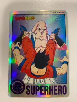Carte Dragon Ball Collection Dbz Card Carddass Prism Super Hero Superhero - Image 1
