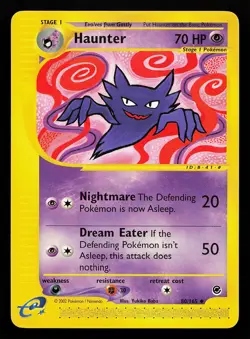 Haunter 80/165 Uncommon Expedition Pokemon Card - Image 1