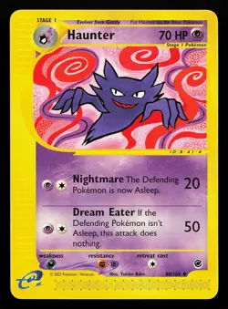 Haunter 80/165 Uncommon Expedition Pokemon Card - Image 1