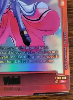 Videl FB08-019 Alternate Art Saiyans Pride Dragon Ball English Card Fusion World - Image 4