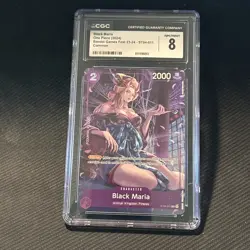 One Piece Card Game Games Fest Black Maria ST04-011 CGC 8 English - Image 1