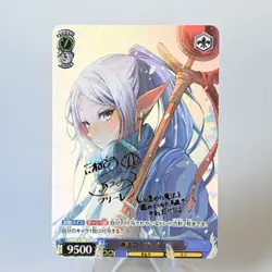 9×Frieren Beyond Journey's End Doujin Card Goddess Stroy Waifu Custom Holo - Image 5