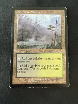 Llanowar Wastes Apocalypse Regular MTG Magic The Gathering - Image 1
