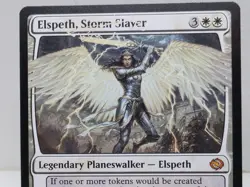 Magic The GATHERING - Tarkir: Dragonstorm- Elspeth, Storm Slayer - Image 2