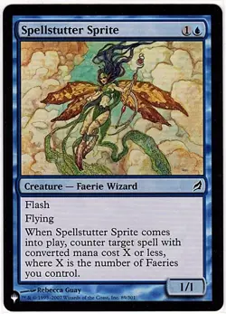 MTG Spellstutter Sprite (The List) - Image 1