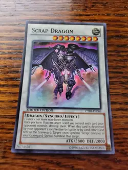 Yu-Gi-Oh! TCG Scrap Dragon 2012 Collectors Tins CT09-EN006 Limited Super Rare - Image 1