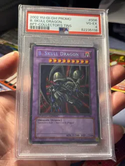 BPT COLLECTOR'S TINS BPT-006 LIMITED EDITION BLACK SKULL DRAGON PSA 4 YUGIOH - Image 1