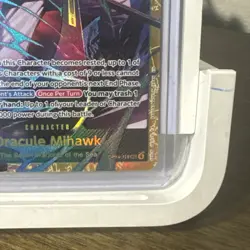 One piece TCG OP14-119 Dracule Mihawk (SEC) - - The Azure Sea's Seven (OP14) - Image 4