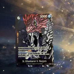 St. Ethanbaron V. Nusjuro Alt Art OP13-080 Carrying On His Will One Piece NM - Image 1