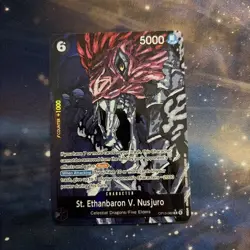 St. Ethanbaron V. Nusjuro Alt Art OP13-080 Carrying On His Will One Piece NM - Image 2