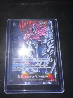 St. Ethanbaron V. Nusjuro - One Piece Carrying on His Will - Alt Art OP13-080 NM - Image 1