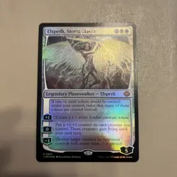 *FOIL* Elspeth, Storm Slayer - Tarkir: Dragonstorm - MTG Magic The Gathering NM - Image 1