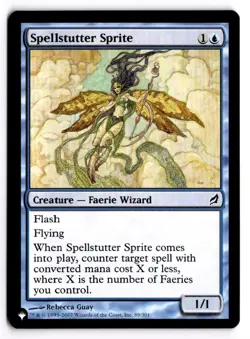 Spellstutter Sprite 89/301 C The List Reprints Near Mint - Image 1
