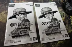 One Piece OP13 3rd Anniversary Treasure Campaign Promo Pack ENGLISH LOT OF (2) - Image 1