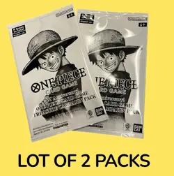 One Piece OP13 3rd Anniversary Treasure Campaign Promo Pack ENGLISH LOT OF (2) - Image 1