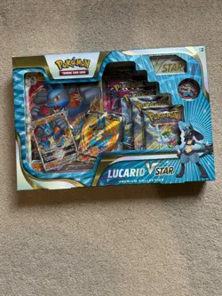Pokemon Lucario VSTAR Premium Collection Box : New & Sealed : TCG Cards - Image 3