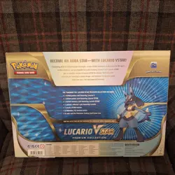 Pokemon Lucario VSTAR Premium Collection Box : New & Sealed : TCG Cards - Image 2