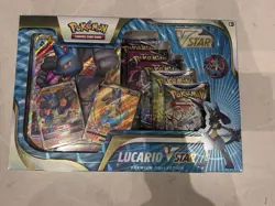 Pokemon Lucario VSTAR Premium Collection Box : New & Sealed : TCG Cards - Image 1