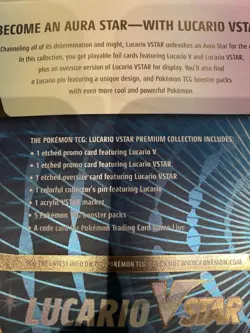 Pokemon Lucario VSTAR Premium Collection Box : New & Sealed : TCG Cards - Image 5