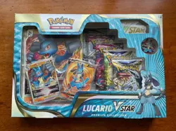 Pokemon Lucario VSTAR Premium Collection Box : New & Sealed : TCG Cards - Image 1