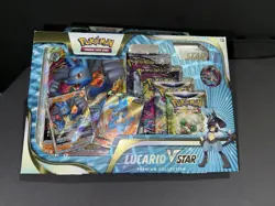 Pokemon Lucario VSTAR Premium Collection Box : New & Sealed : TCG Cards - Image 1