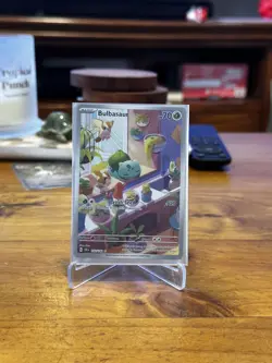 Bulbasaur 143/142 SV07: Stellar Crown - Pokemon Card - NM - Image 1
