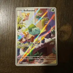 Bulbasaur 143/142 SV07: Stellar Crown Pokemon Card NM - Image 1