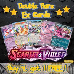 Double Rare EX Cards - All Scarlet & Violet Sets - Choose Your Own -Pokemon TCG - Image 1