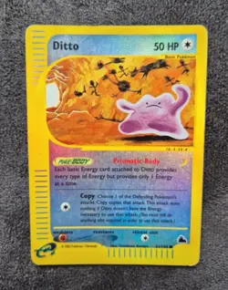Pokemon Card-Ditto-Skyridge-Holo Reverse-51/144-ENG-Good - Image 1
