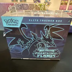 Pokemon TCG - Mega Evolution Phantasmal Flames Elite Trainer Box ETB NEW SEALED - Image 2