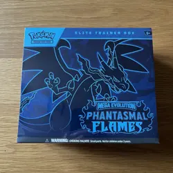 Pokemon Mega Evolution Phantasmal Flames ETB Elite Trainer Box - Sealed New - Image 1