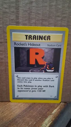 Pokemon Rocket's Hideout 63/64 Neo Revelation Regular Trainer Card NM-MT Common - Image 1