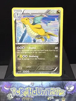 Pokemon Card Dragonite 83/116 Plasma Freeze Plasma Holo Rare Light Play - Image 1