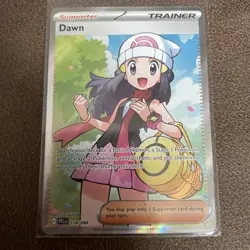Dawn 118/094 Ultra Rare Full Art NM Pokemon Card PFL Phantasmal Flames - Image 1