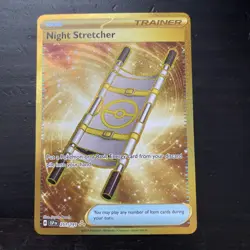 Night Stretcher 251/191 Surging Sparks Gold Hyper Rare Pokemon Card - Image 1