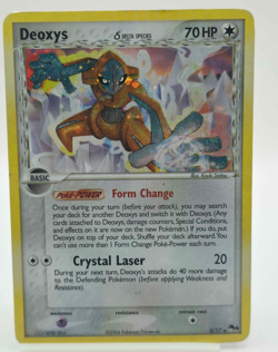 Pokemon Deoxys Holo Rare Card 2/17 Delta Species, Pop Series 4 - Image 1
