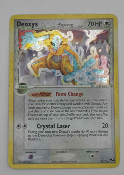 Pokemon Deoxys Holo Rare Card 2/17 Delta Species, Pop Series 4 - Image 3