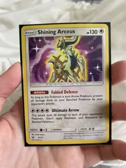 Pokemon TCG Shining Arceus Shining Legends Holo Rare Card 57/73 - Image 1