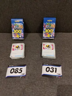 2X Opened Start Deck 100 S1 Japanese Pokemon Card with Box NM/M - Image 1
