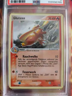 Pokemon Card Glurexo Charmeleon Ex Dragon Drache Holo Secret Rare Deutsch PSA 8 - Image 3