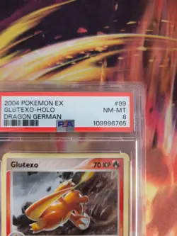 Pokemon Card Glurexo Charmeleon Ex Dragon Drache Holo Secret Rare Deutsch PSA 8 - Image 4