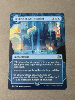 Leyline Of Anticipation Enchanting Tales # 23 MTG Wilds of Eldraine NM - Image 1