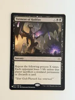 Torment of hailfire - English - MTG The List - Image 1