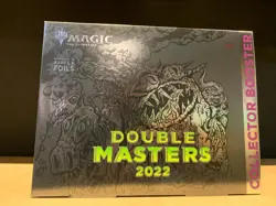 Magic the Gathering: MTG Double Master 2022 Omega Collector Booster - New & Seal - Image 1