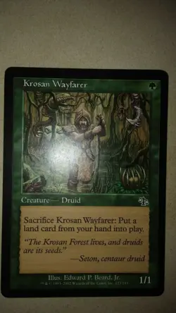 MtG - Karte : Krosan Wayfarer - Image 1