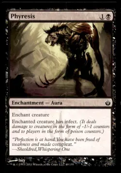 Phyresis LP Light Play Mirrodin Besieged MTG [7662] - Image 1