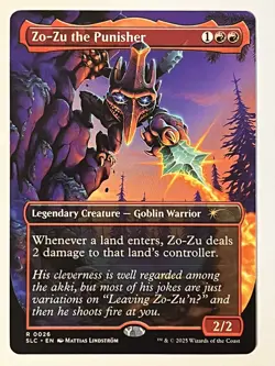 Zo-Zu the Punisher Secret Lair Countdown Encyclopedia Kit Non-Foil MTG NM - Image 1